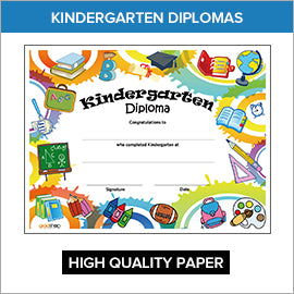 Kindergarten & Preschool Graduation Diplomas – Gradshop