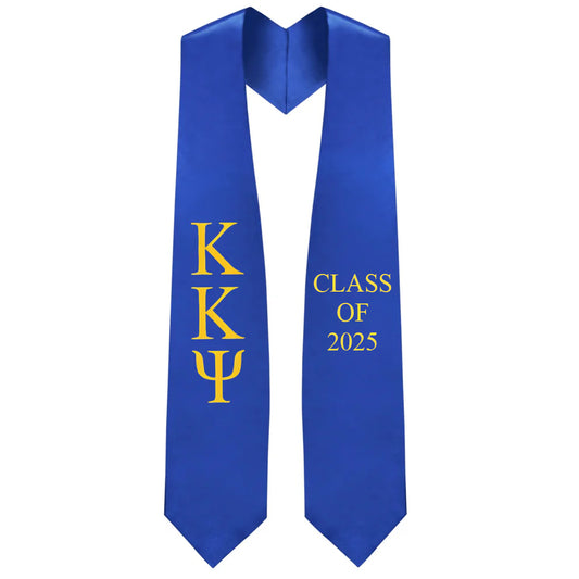 Kappa Kappa Psi Lettered Stole w/ Year