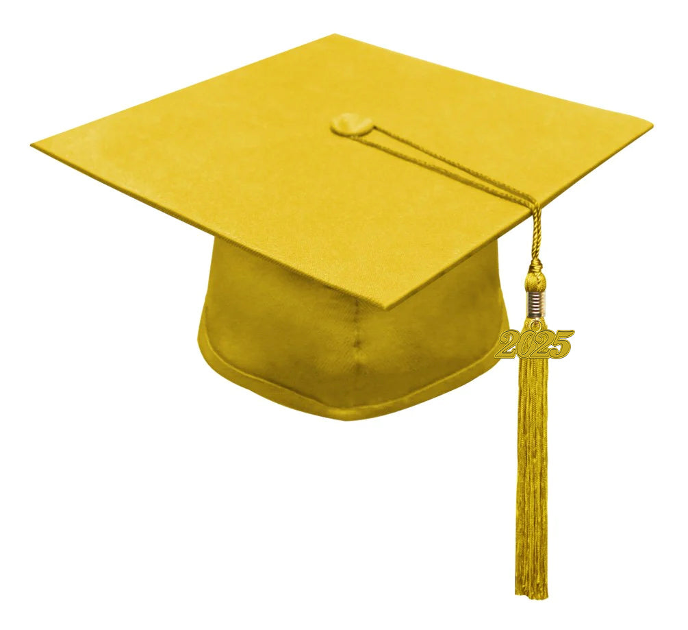 Matte Gold Kindergarten/Preschool Cap & Tassel