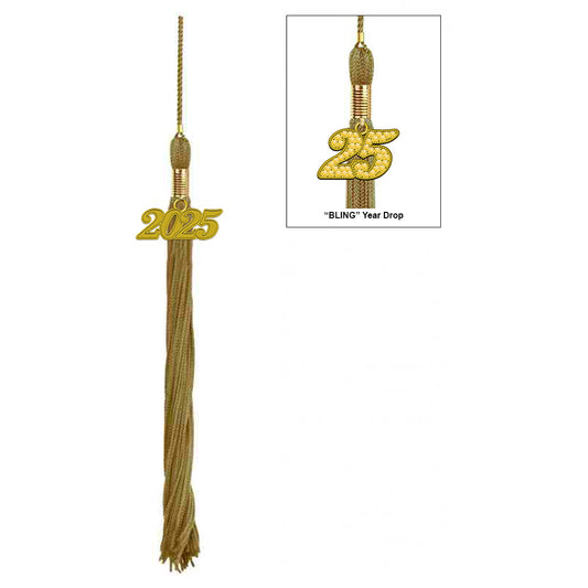 Antique Gold Academic Tassel