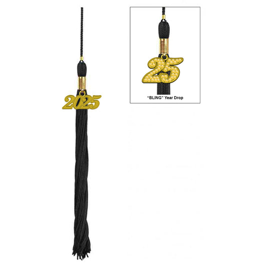 Black Kindergarten/Preschool Tassel