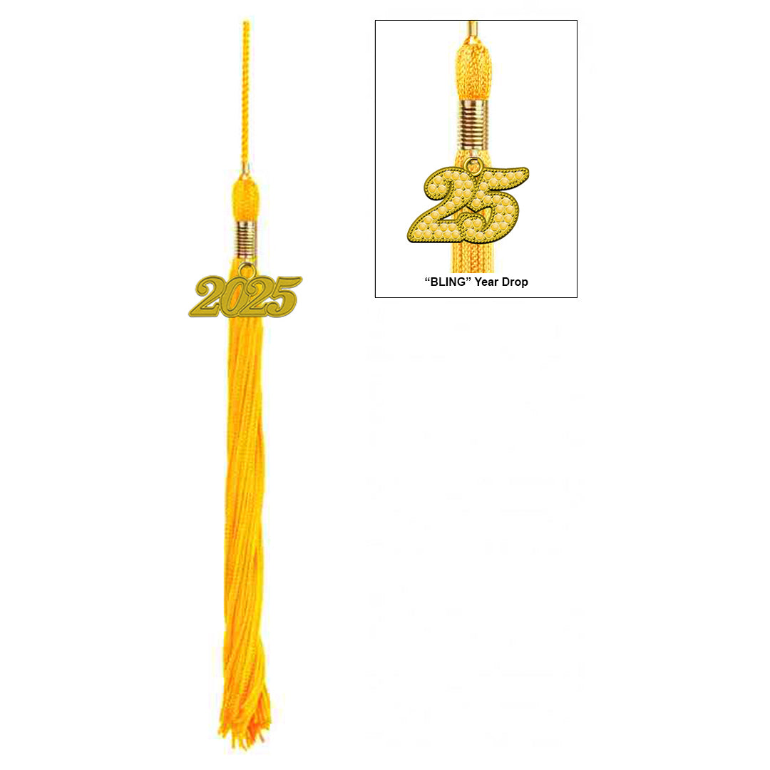 Shiny Gold High School Cap & Tassel