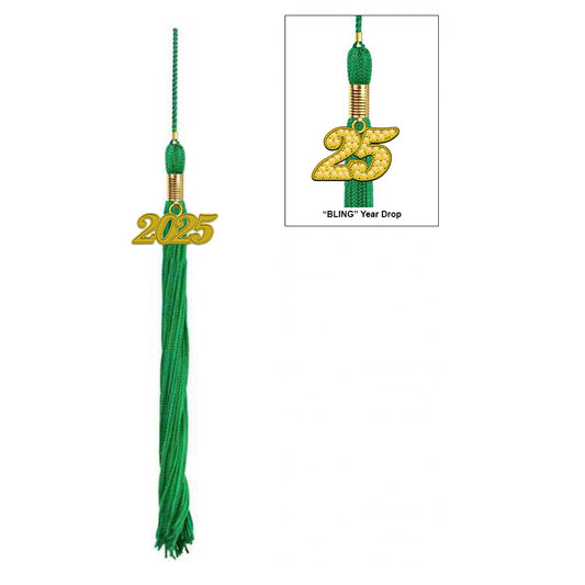 Green Academic Tassel