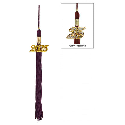 Matte Maroon Elementary Cap & Tassel