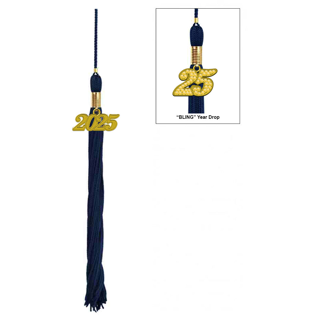 Shiny Navy Blue Kindergarten/Preschool Cap & Tassel