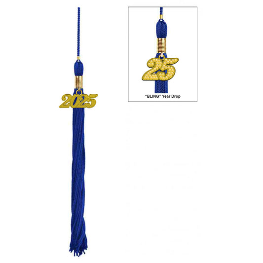 Royal Blue High School Tassel