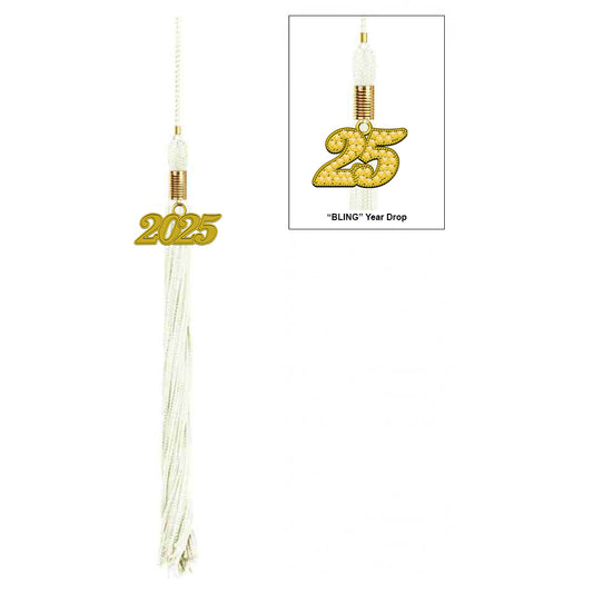 White High School Tassel