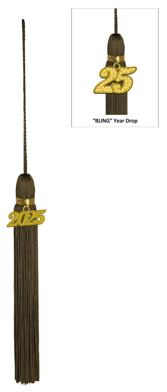 Brown Jumbo Tassel