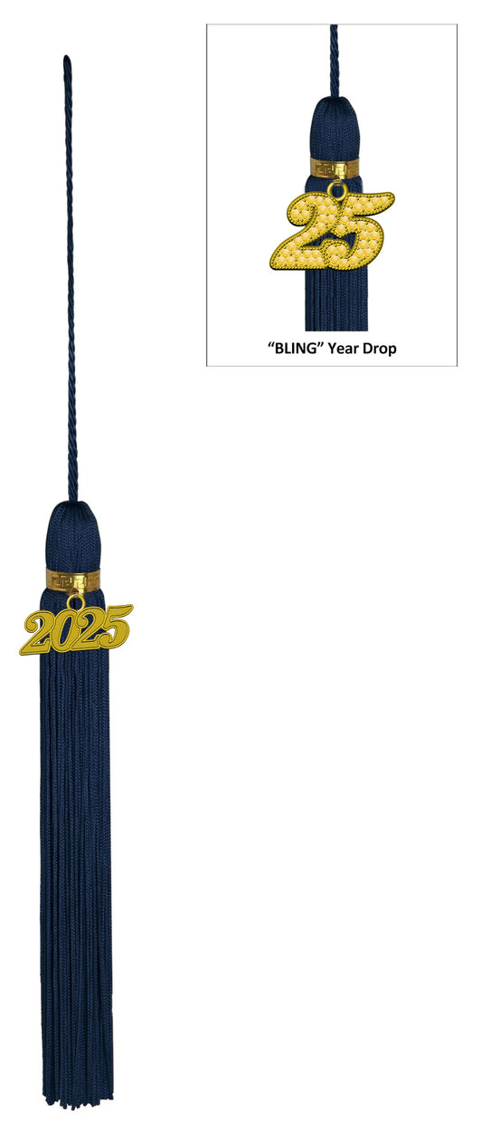 Navy Blue Jumbo Tassel