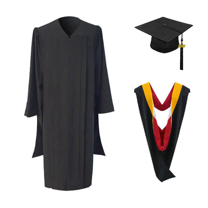 Classic Masters Academic Cap, Gown & Hood Package